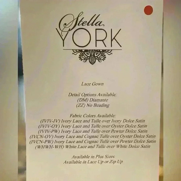Stella York UNALTERED Lace Gown - Picture 11 of 13